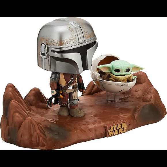 Funko Pop! Star Wars: The Mandalorian and The Child Vinyl Bobblehead Figure - Picture 1 of 13